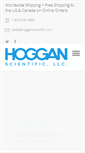 Mobile Screenshot of hogganscientific.com
